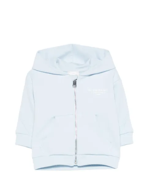 Givenchy Kids zip hooded top