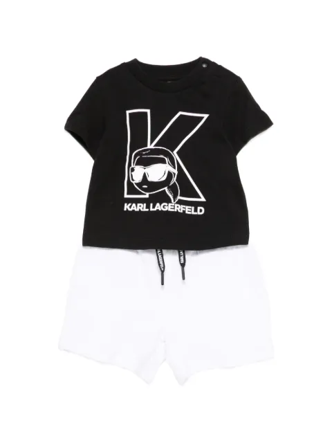Karl Lagerfeld Kids بدلة رياضية مخططة