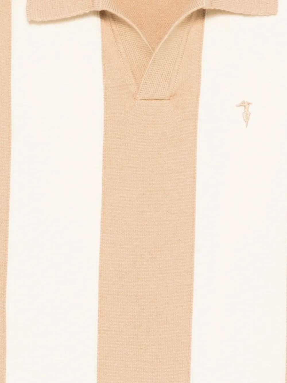 TRUSSARDI JUNIOR Gestreept T-shirt met korte mouwen Beige