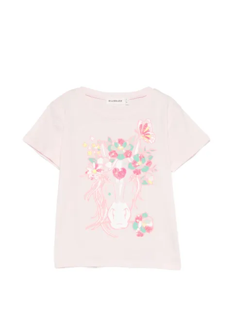 Billieblush playera bordada con lentejuelas