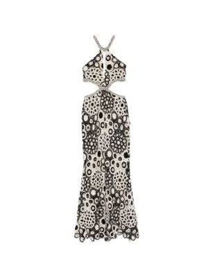 patbo cutout beach dress Patbo CROCHET BLOOM CUT OUT Beach DRESS