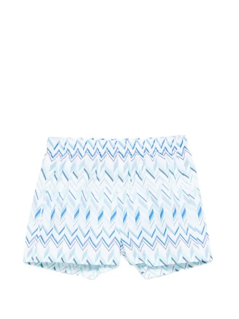 Missoni Kids chevron swim shorts
