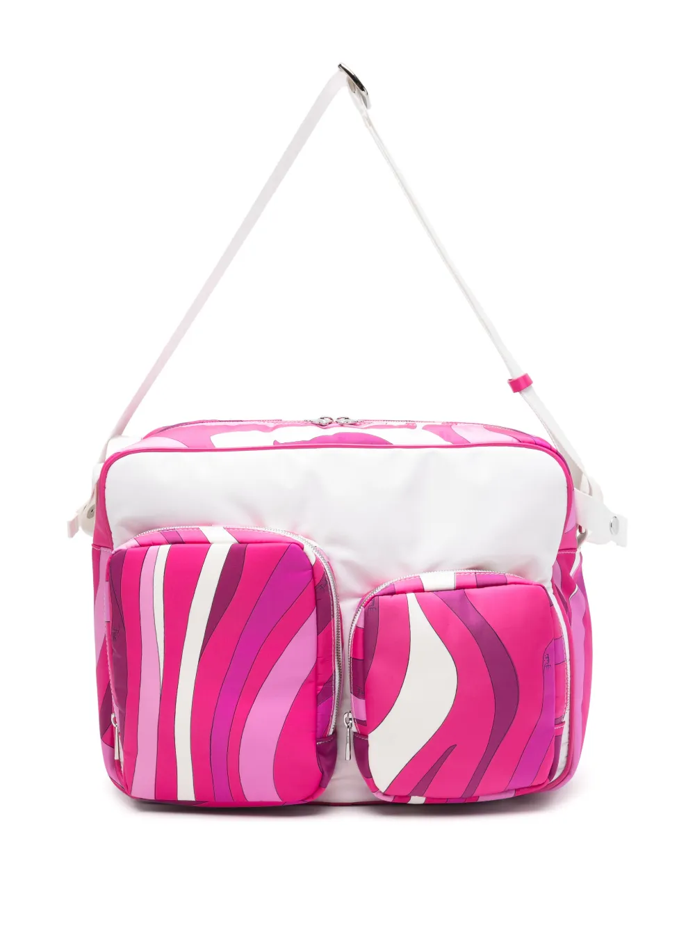 PUCCI Junior printed changing bag - Rosa