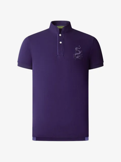 Shanghai Tang playera tipo polo Dragon