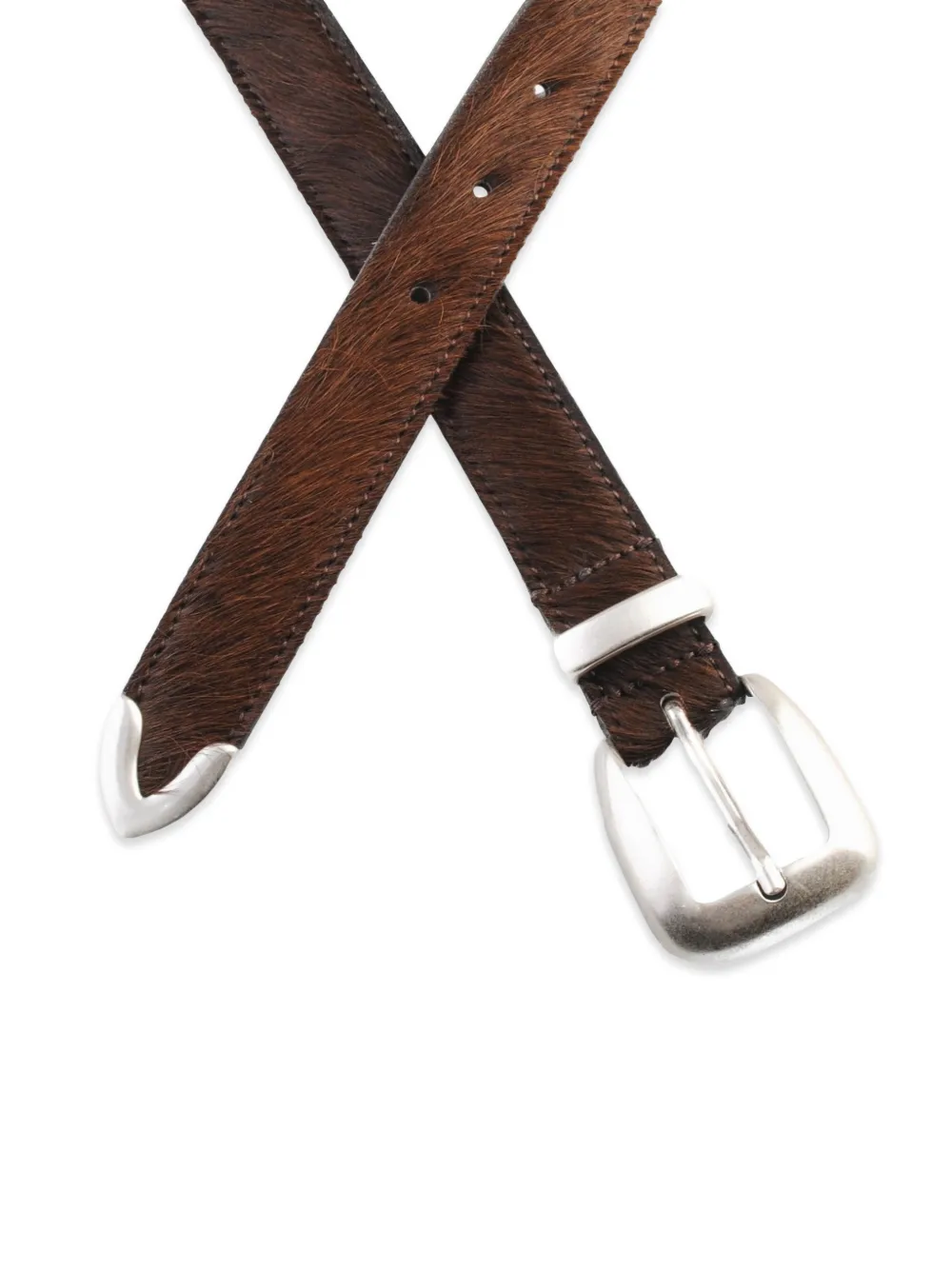 Fur Buckle Belt