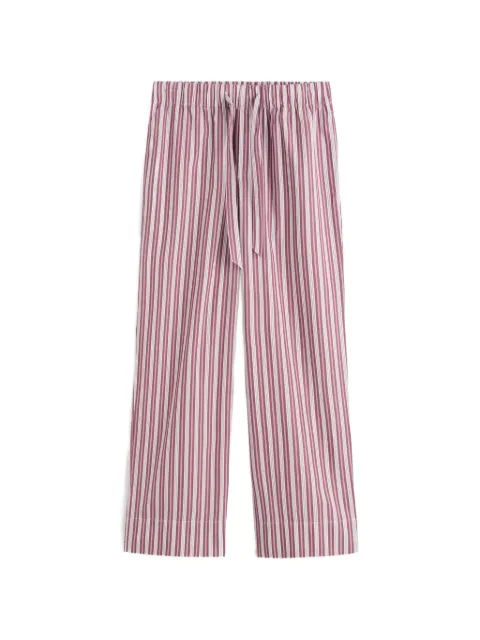 TEKLA striped pajama trousers