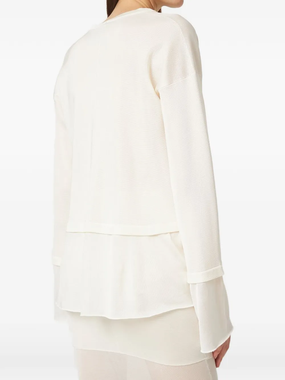  Tom Ford V-neck Long-sleeves Blouse - Neutrals 