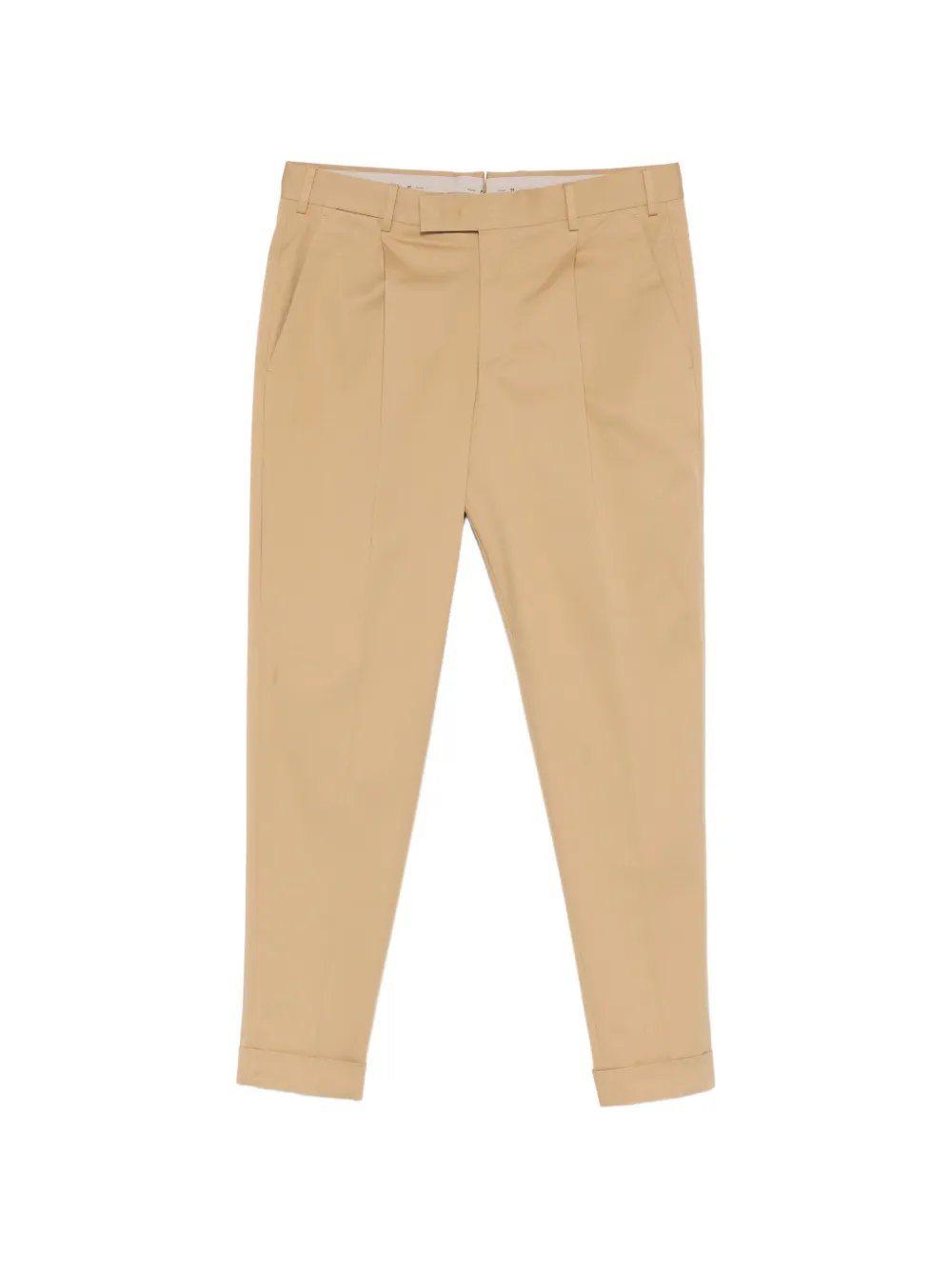PT Torino pleated trousers - Toni neutri