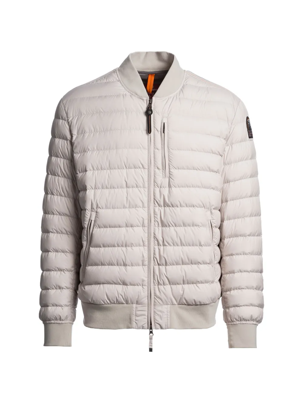 Parajumpers Breving quilted zip-up jacket - Toni neutri