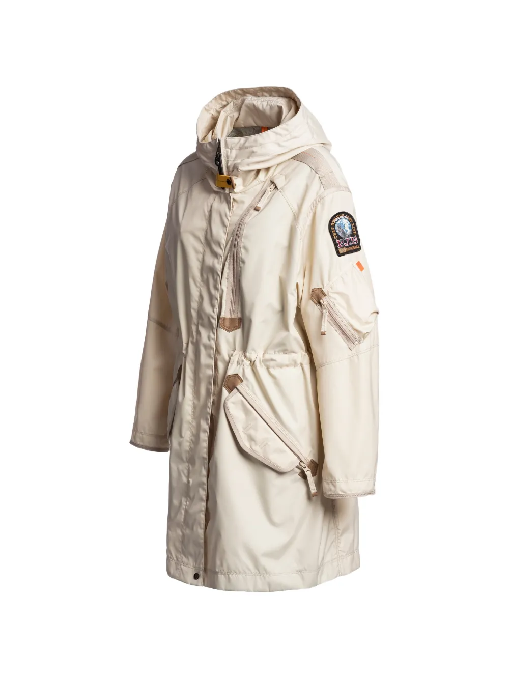 Hooded Zip-Up Raincoat