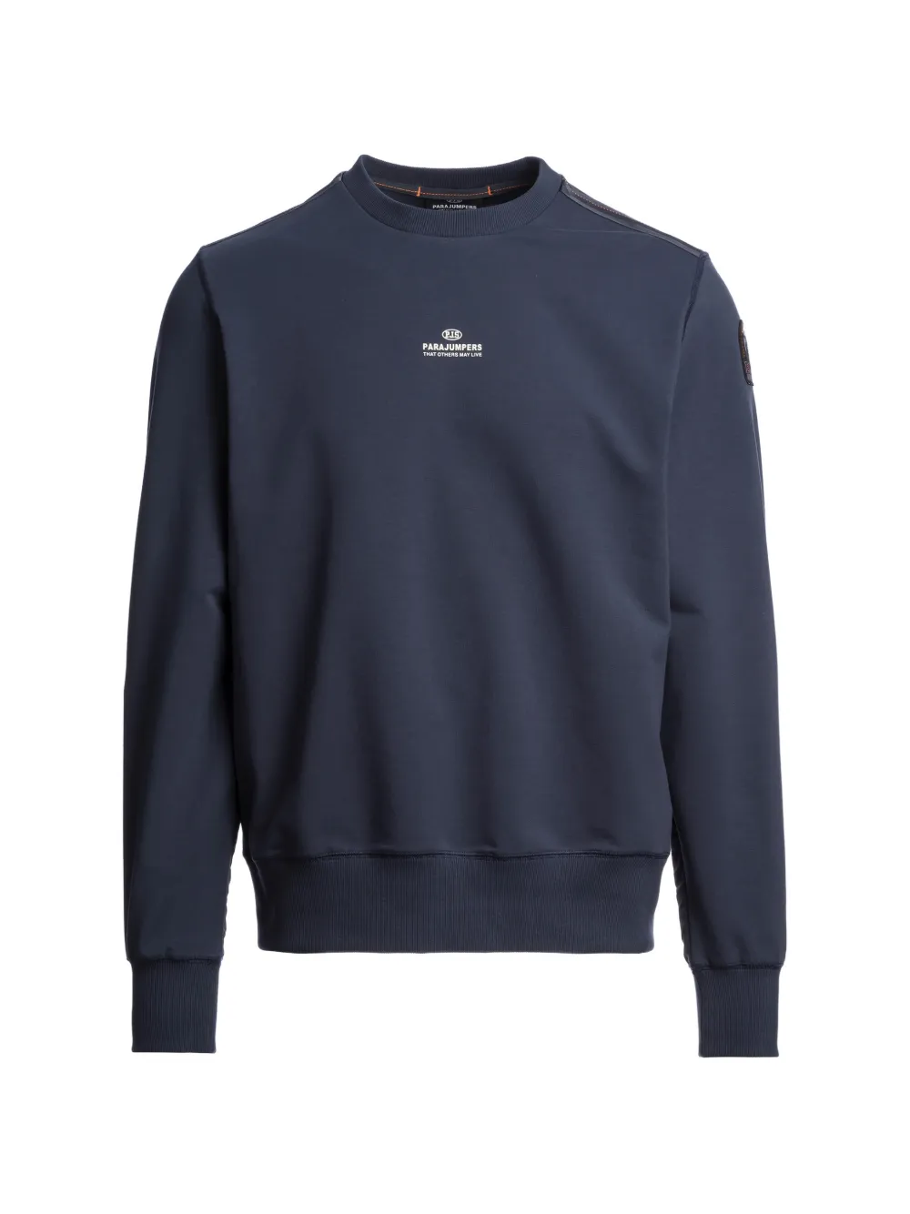Parajumpers logo-print sweatshirt - Blu