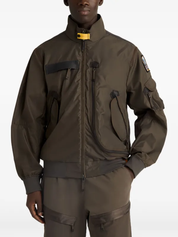 Parajumpers Wes パッチ ボンバージャケット Parajumpers Wes パッチ ボンバージャケット | ブルー | FARFETCH JP