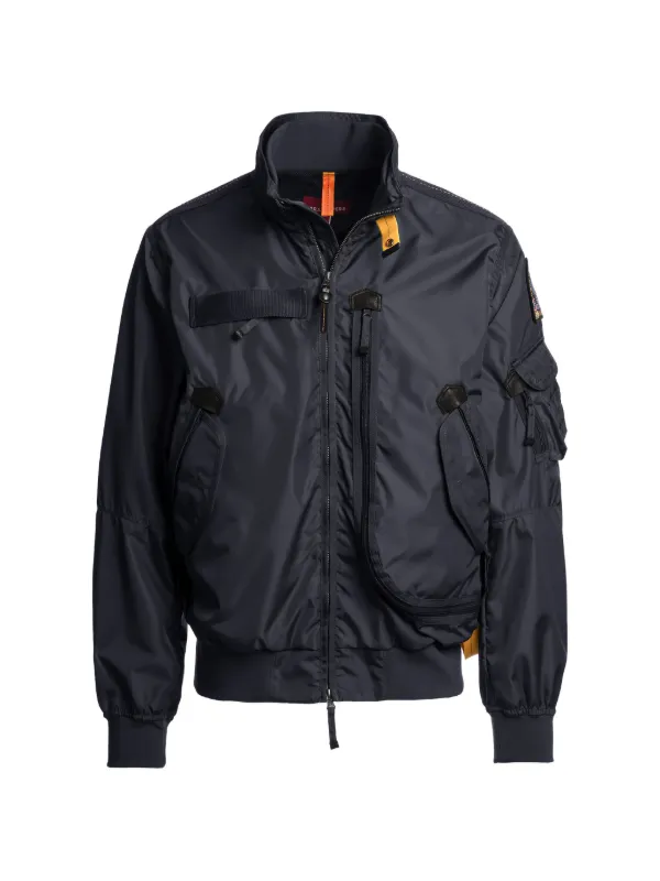Parajumpers Wes パッチ ボンバージャケット Parajumpers Wes Patch Zipped Bomber Jacket | Blue | FARFETCH BH