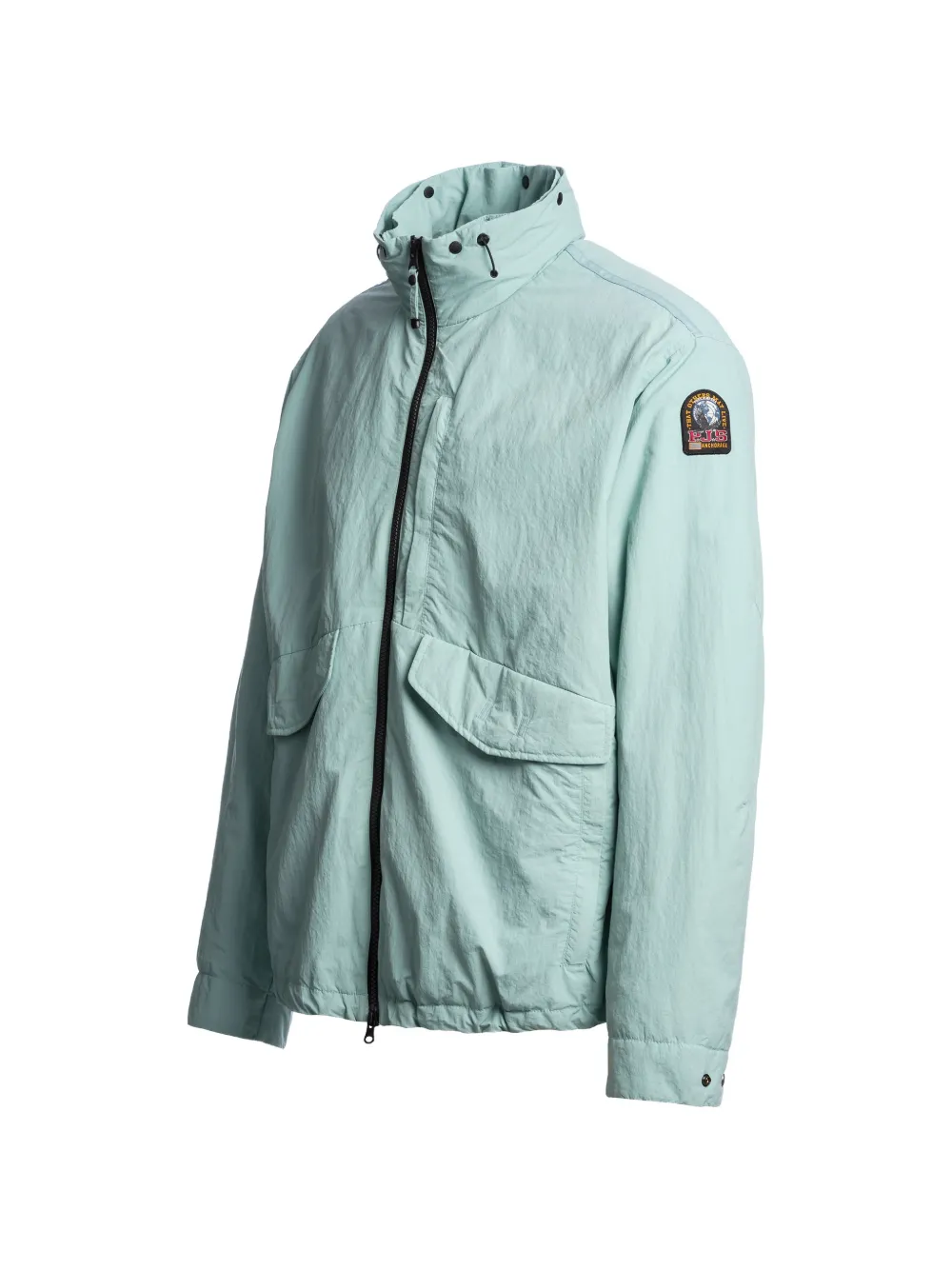  Parajumpers Logo-patch Jacket - Blue 