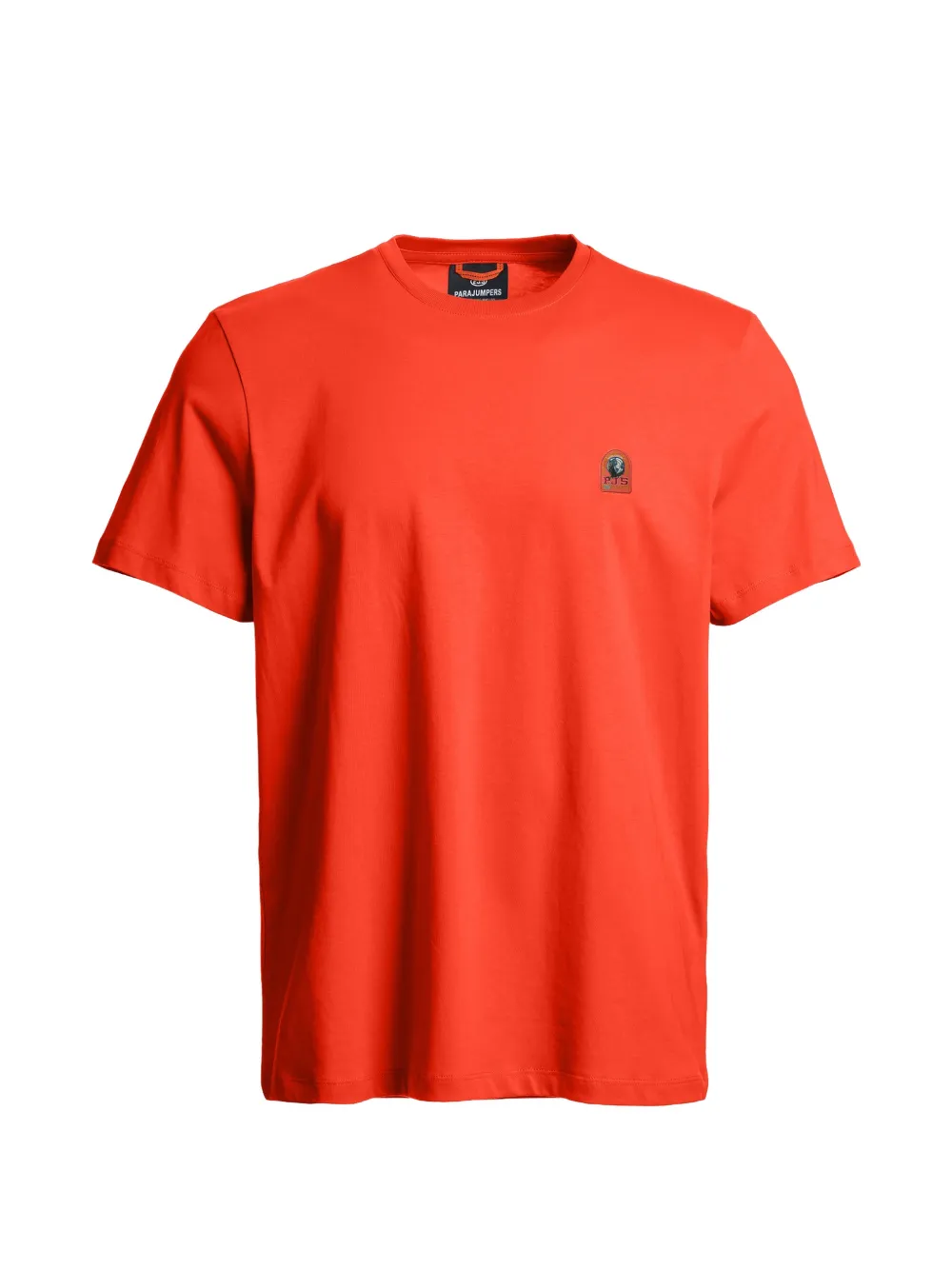 Parajumpers T-shirt con applicazione logo - Arancione