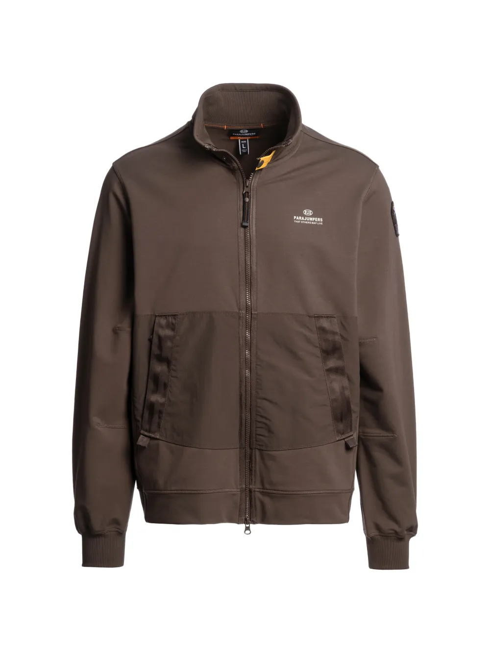 Parajumpers Felpa con zip - Marrone