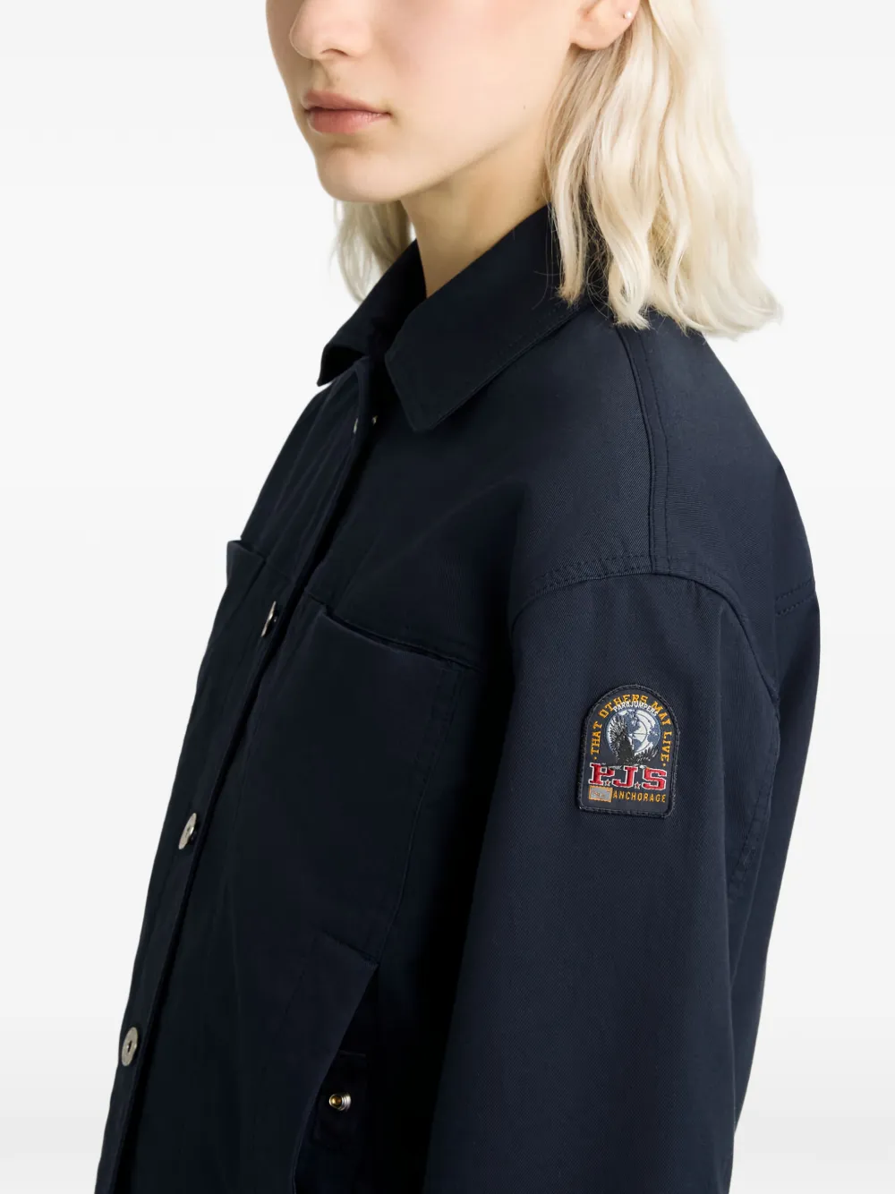 badge button jacket