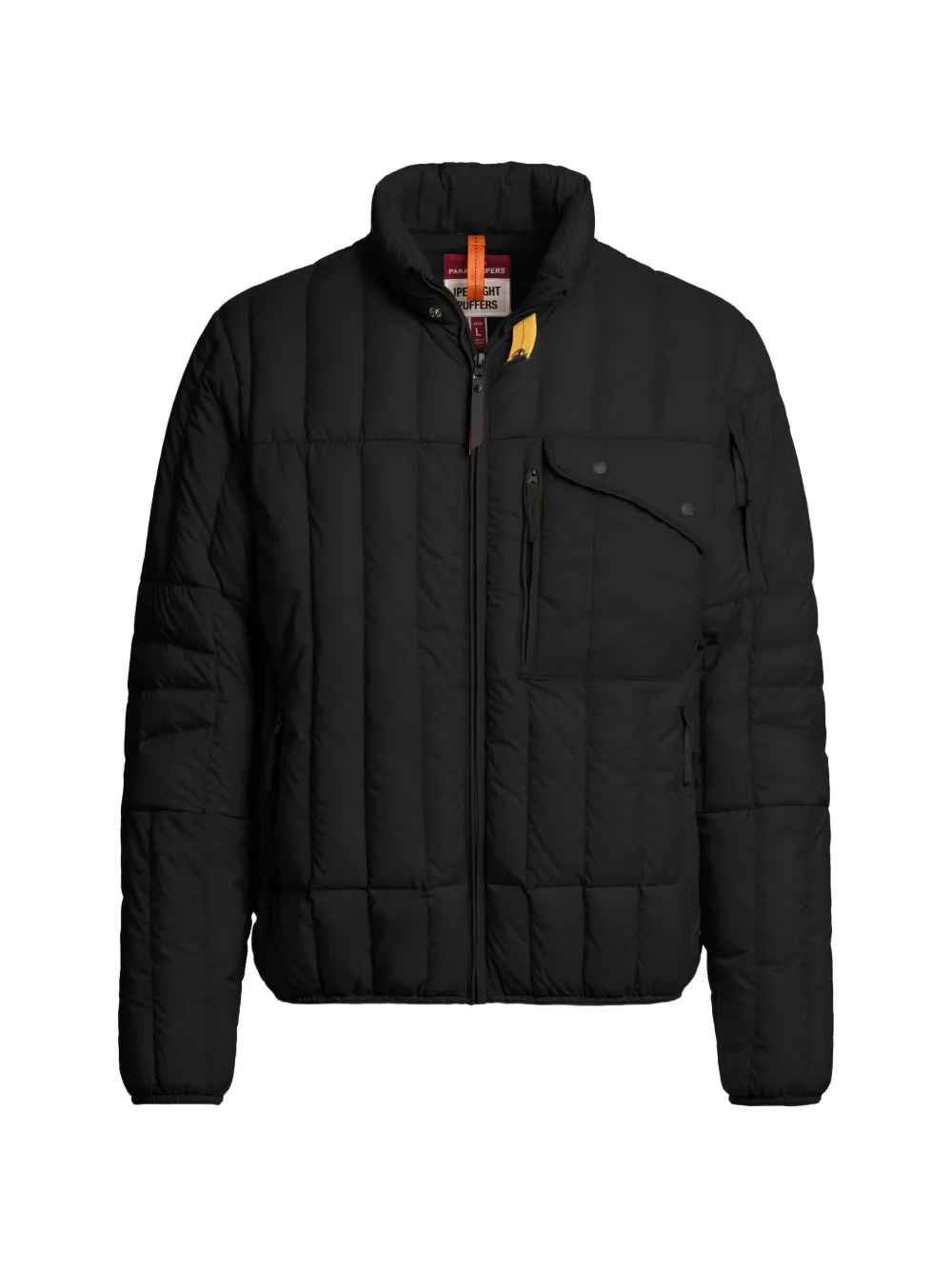 Parajumpers quilted zip-up jacket - Black
