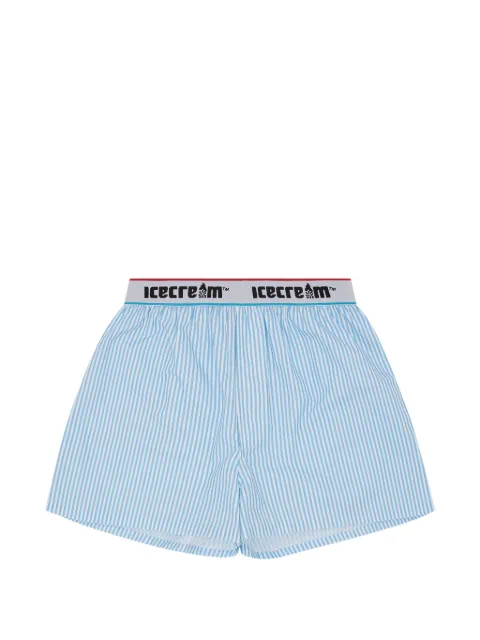 ICECREAM shorts med logolinning