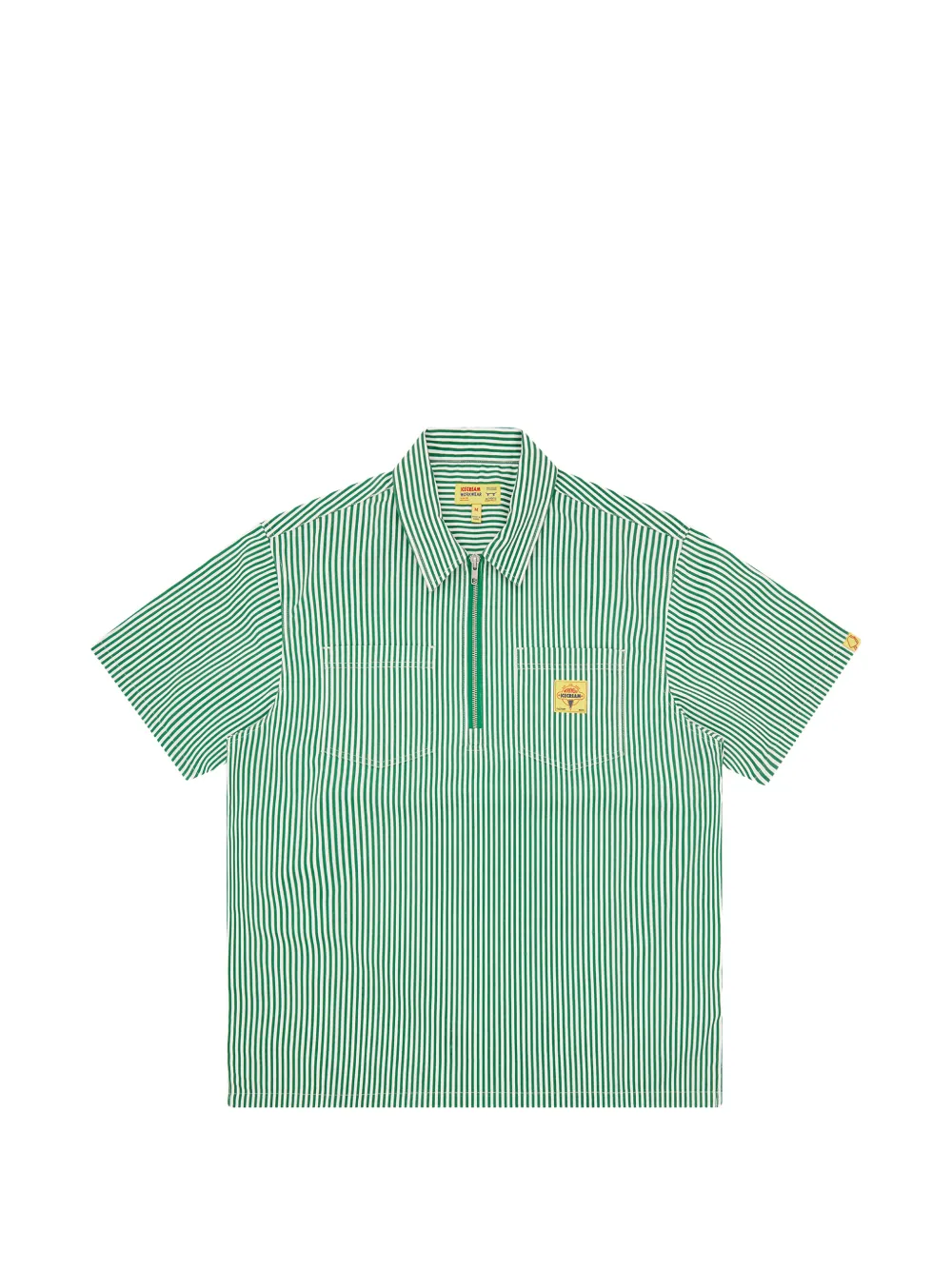 ICECREAM striped polo shirt - Verde