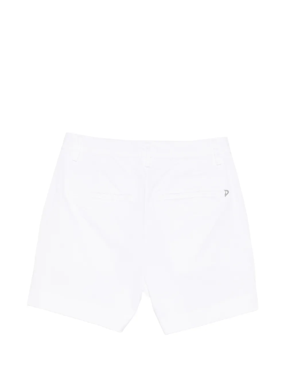  Dondup Bermuda Con Pieghe - Bianco 