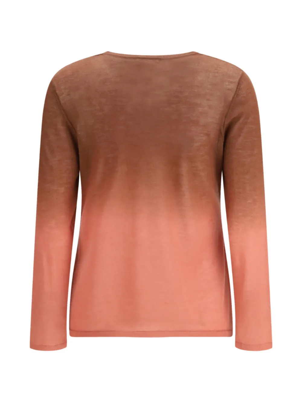  Mirror In The Sky Degraded-effect T-shirt - Brown 
