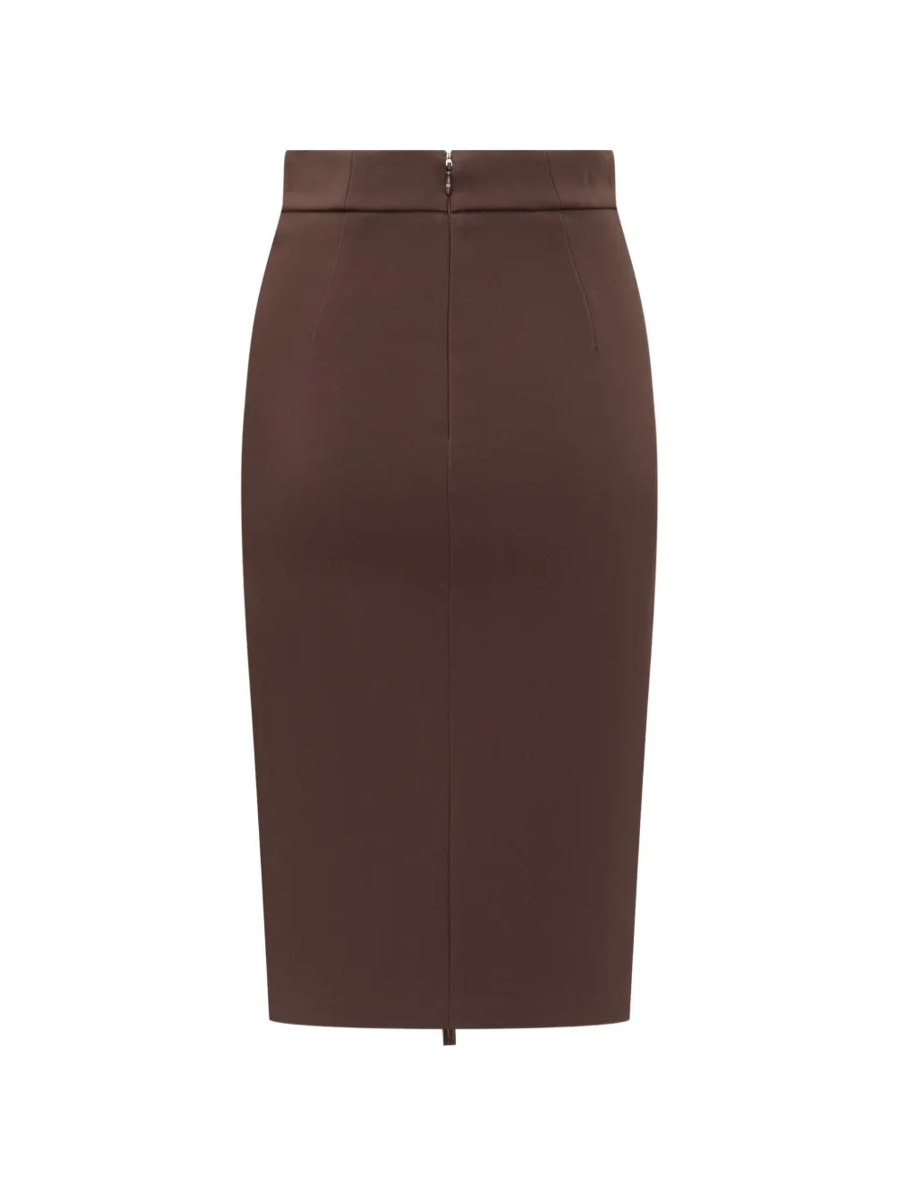 Zip Pencil Skirt