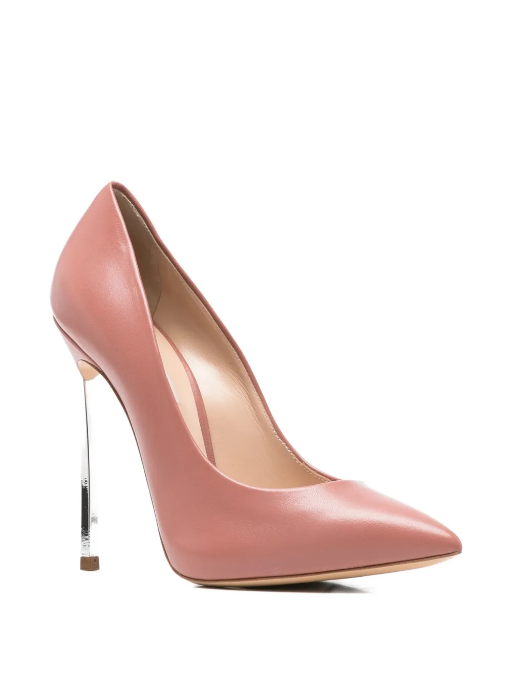 Casadei Blade pointed-toe pumps Roze
