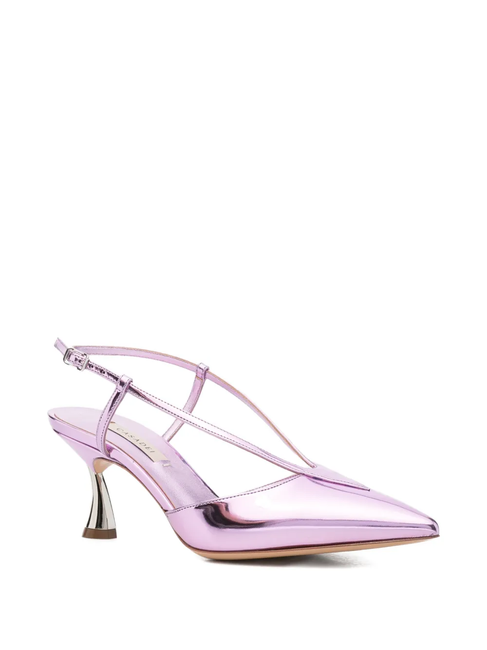 Casadei Interstellar pointed-toe pumps Roze
