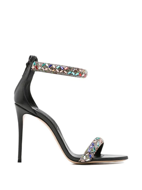 Casadei Blade Vegas crystal-embellished sandals