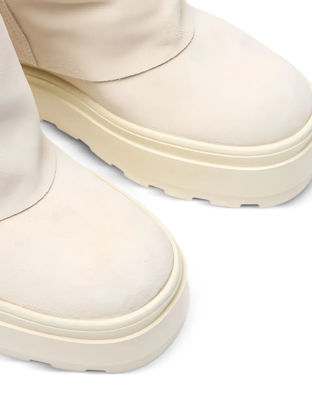 Casadei Laarzen met plateauzool Beige