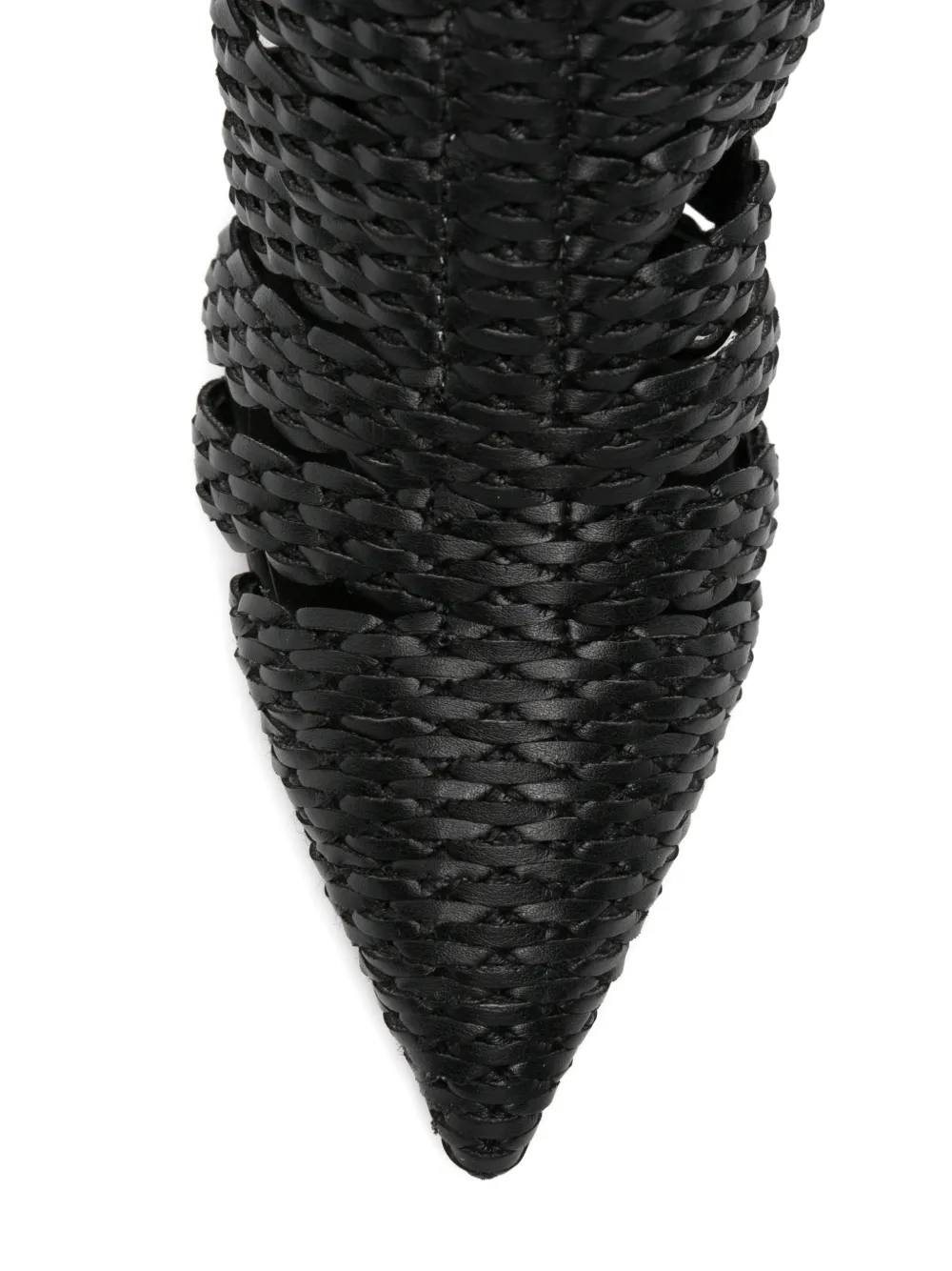 Casadei Julia Avenida pointed-toe ankle boots Zwart