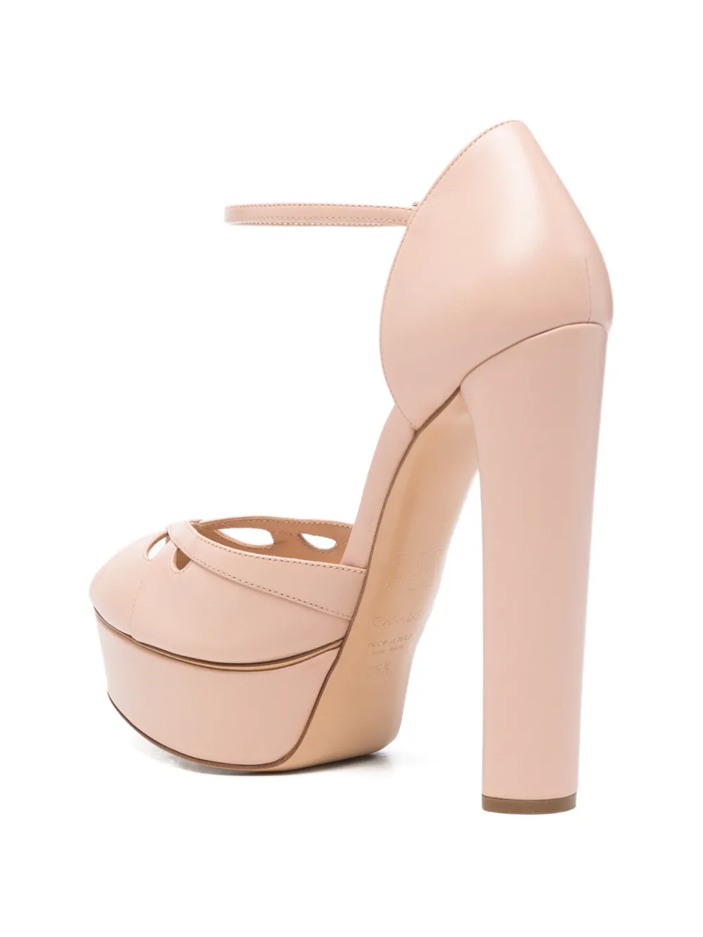 Casadei platform sandals Roze