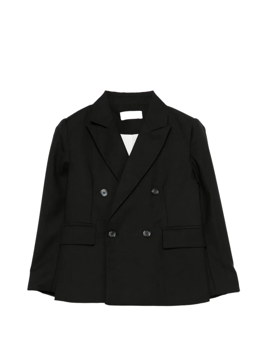 Roberto Cavalli Junior double-breasted jacket - Nero