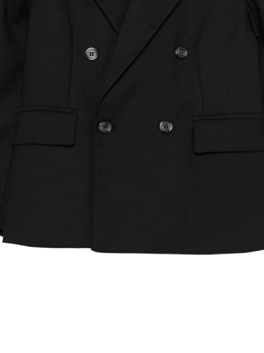  Roberto Cavalli Junior Double-breasted Jacket - Black 