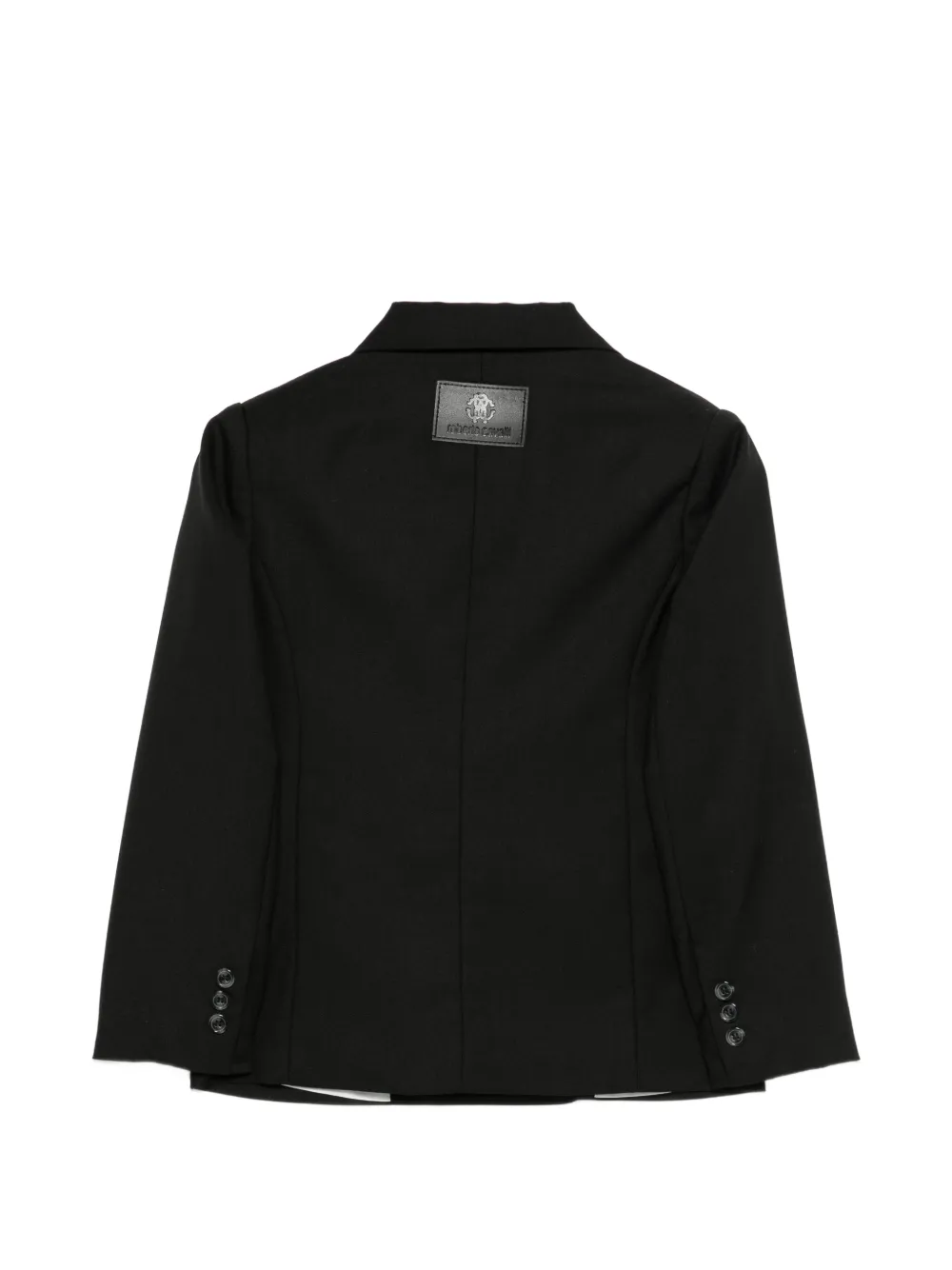  Roberto Cavalli Junior Double-breasted Jacket - Black 