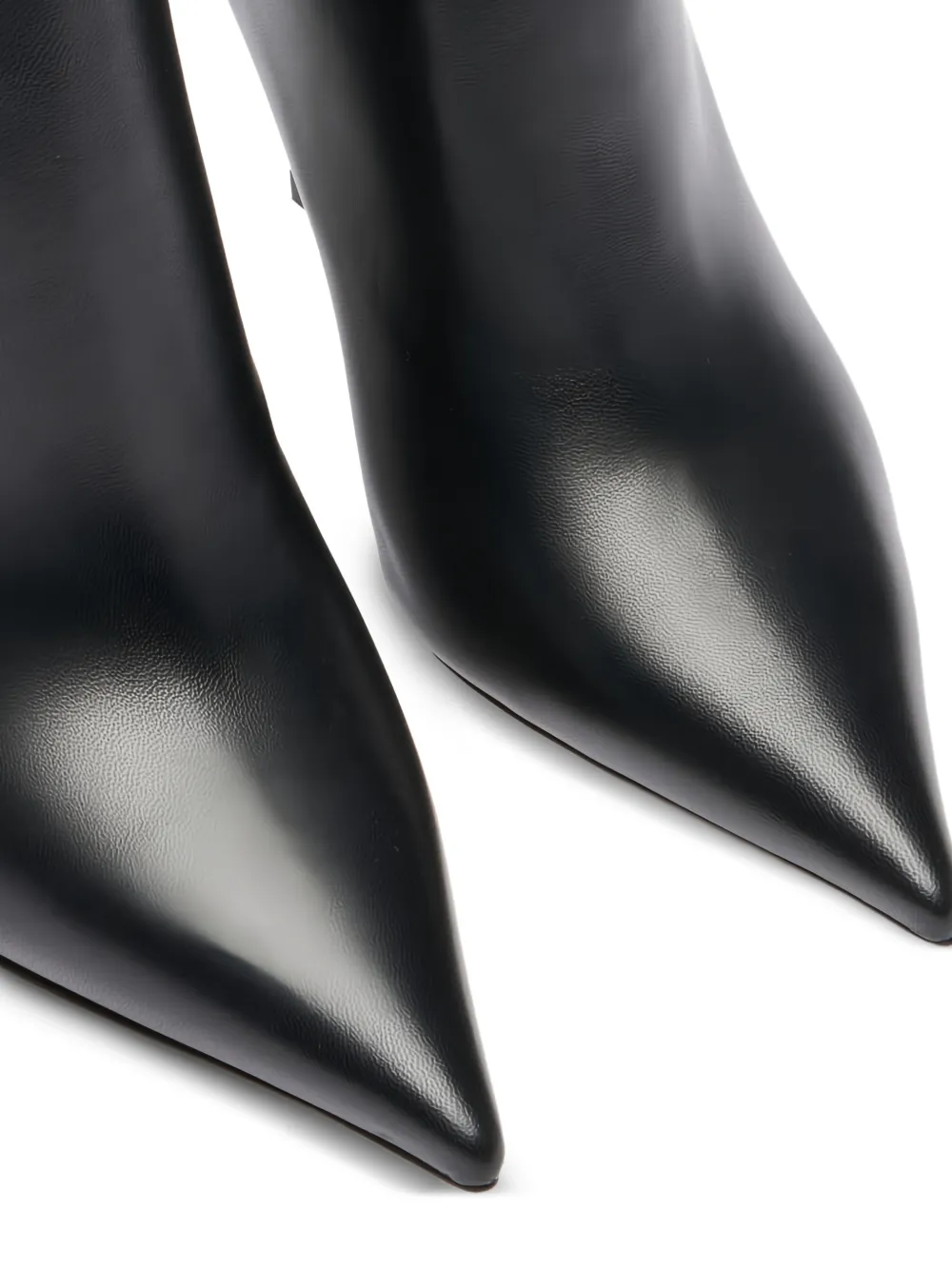 Casadei Laarzen met puntige neus en hak Zwart