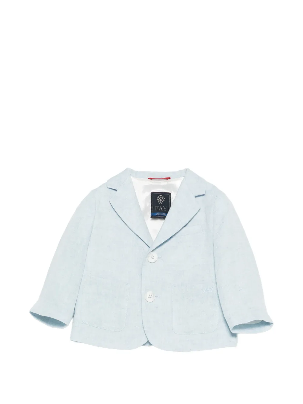 Fay Kids buttoned jacket - Blu