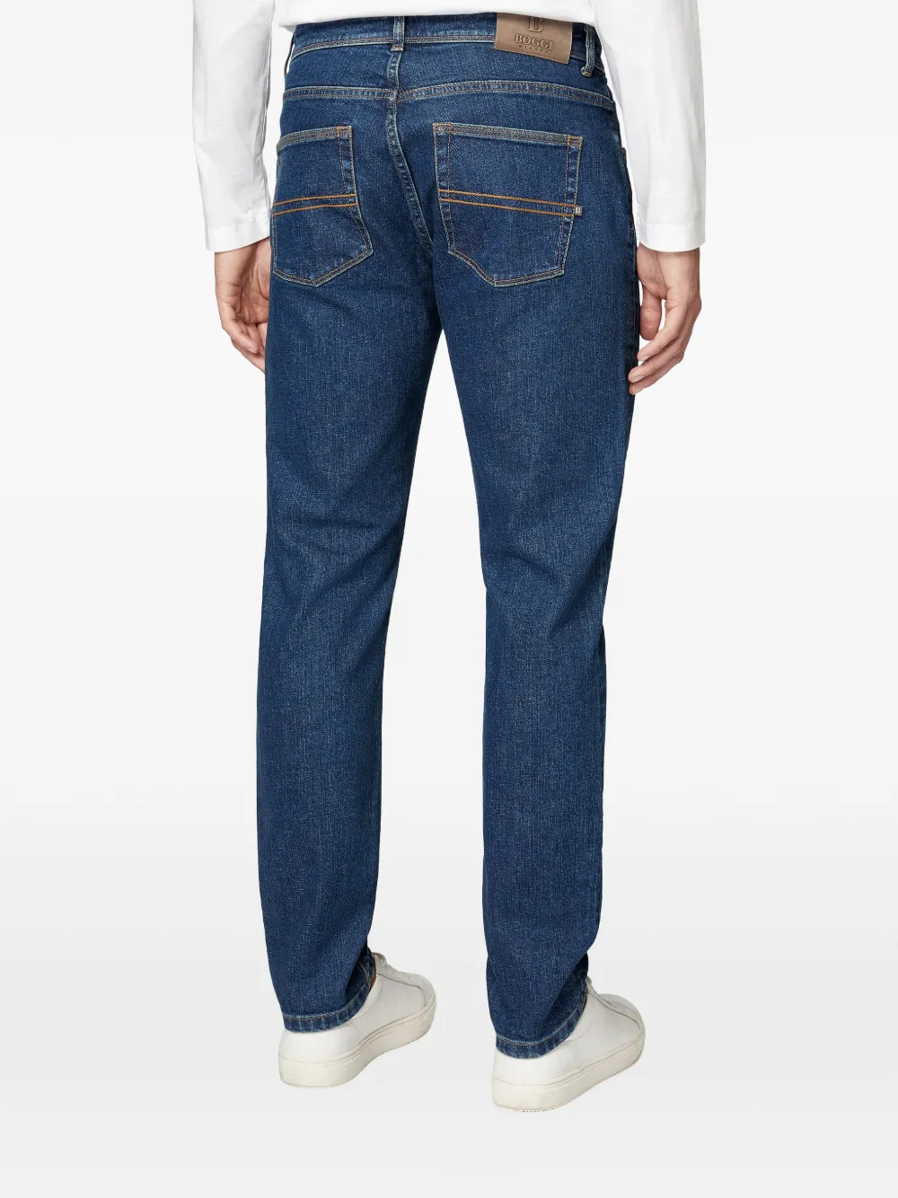 Boggi Milano Stretch jeans Blauw