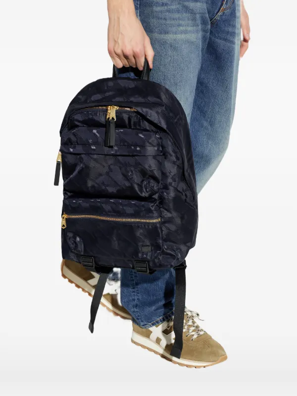 Paul Smith カモフラージュ バックパック | ブラック | FARFETCH JP