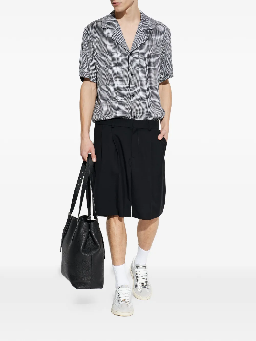 Balmain houndstooth-pattern shirt | Image 2