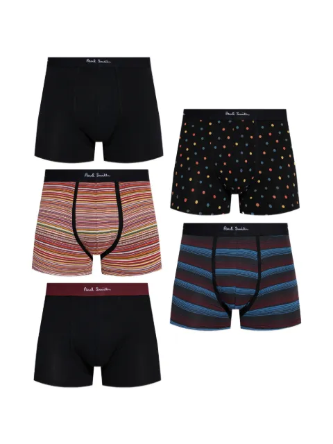 Paul Smith patterned boxers (set of five)