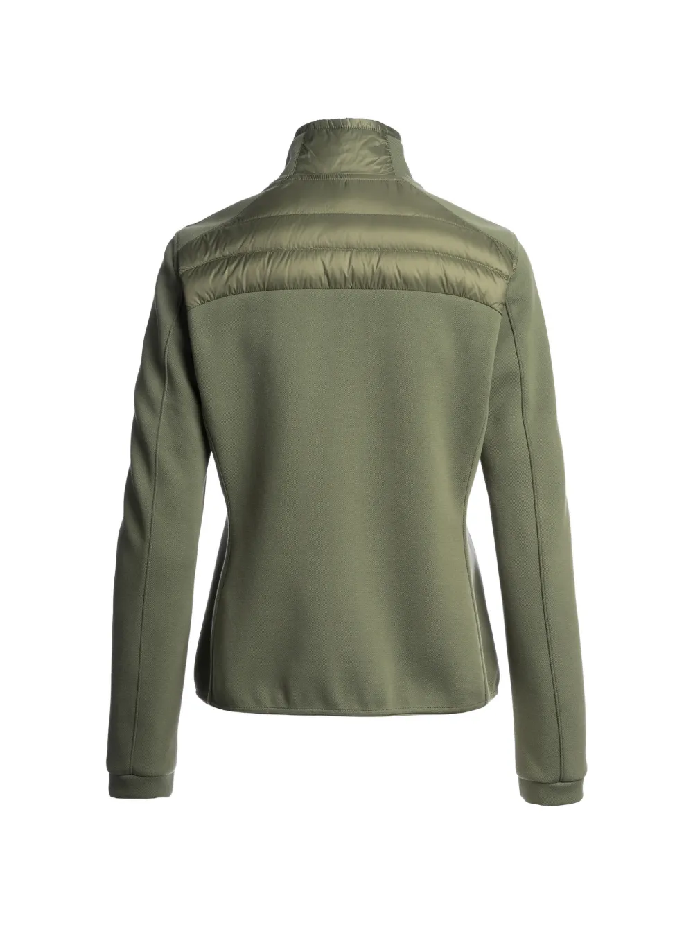 Padded-Design Zip-Up Jacket