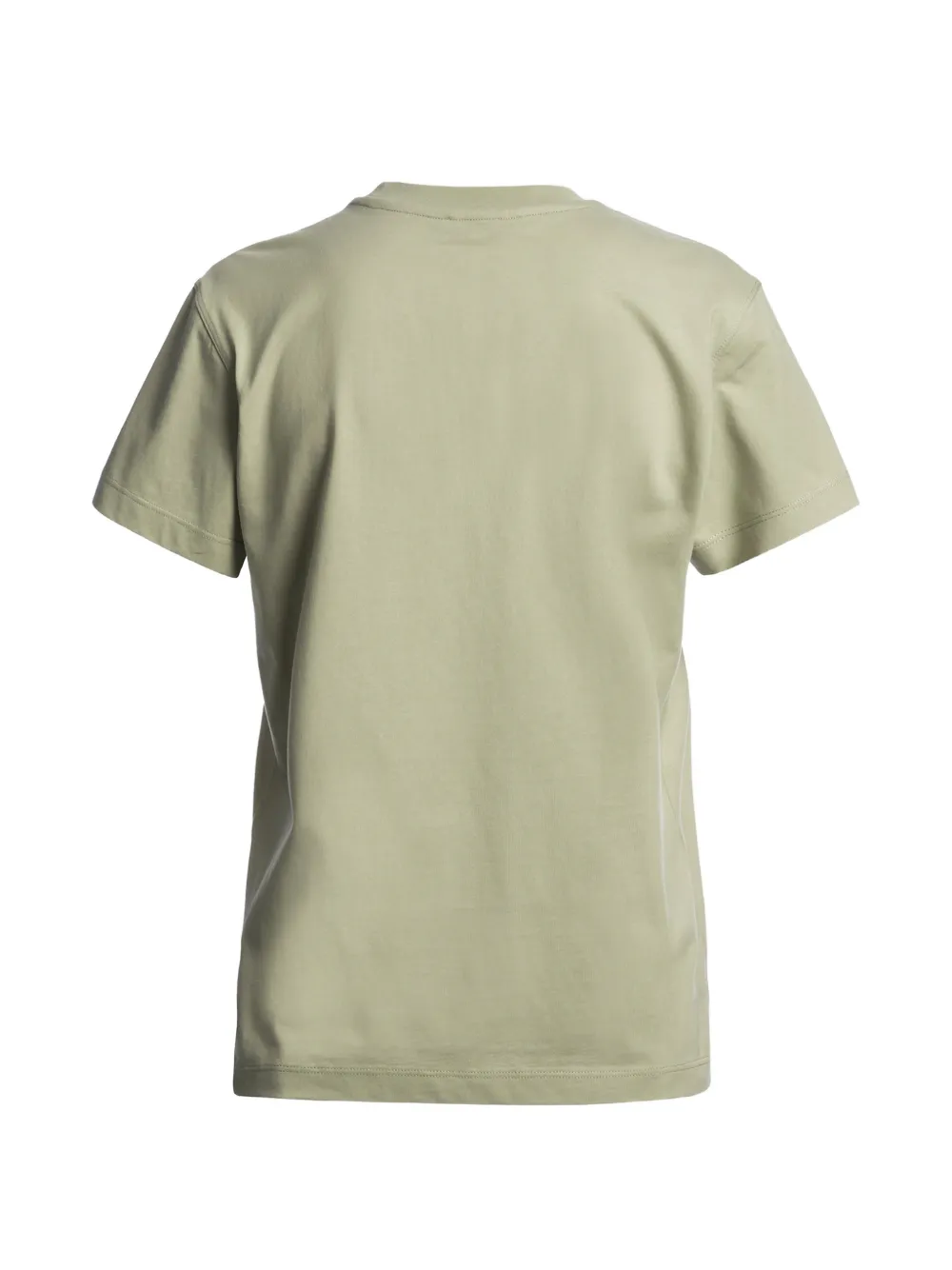 Crew-Neck Logo-Patch T-Shirt