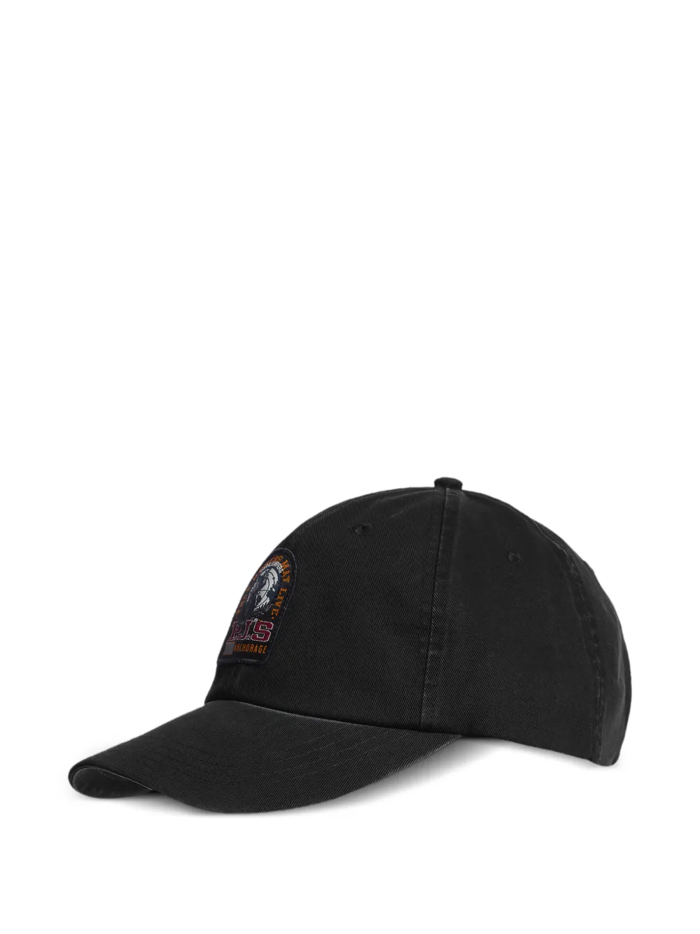 Parajumpers Honkbalpet met logopatch Zwart