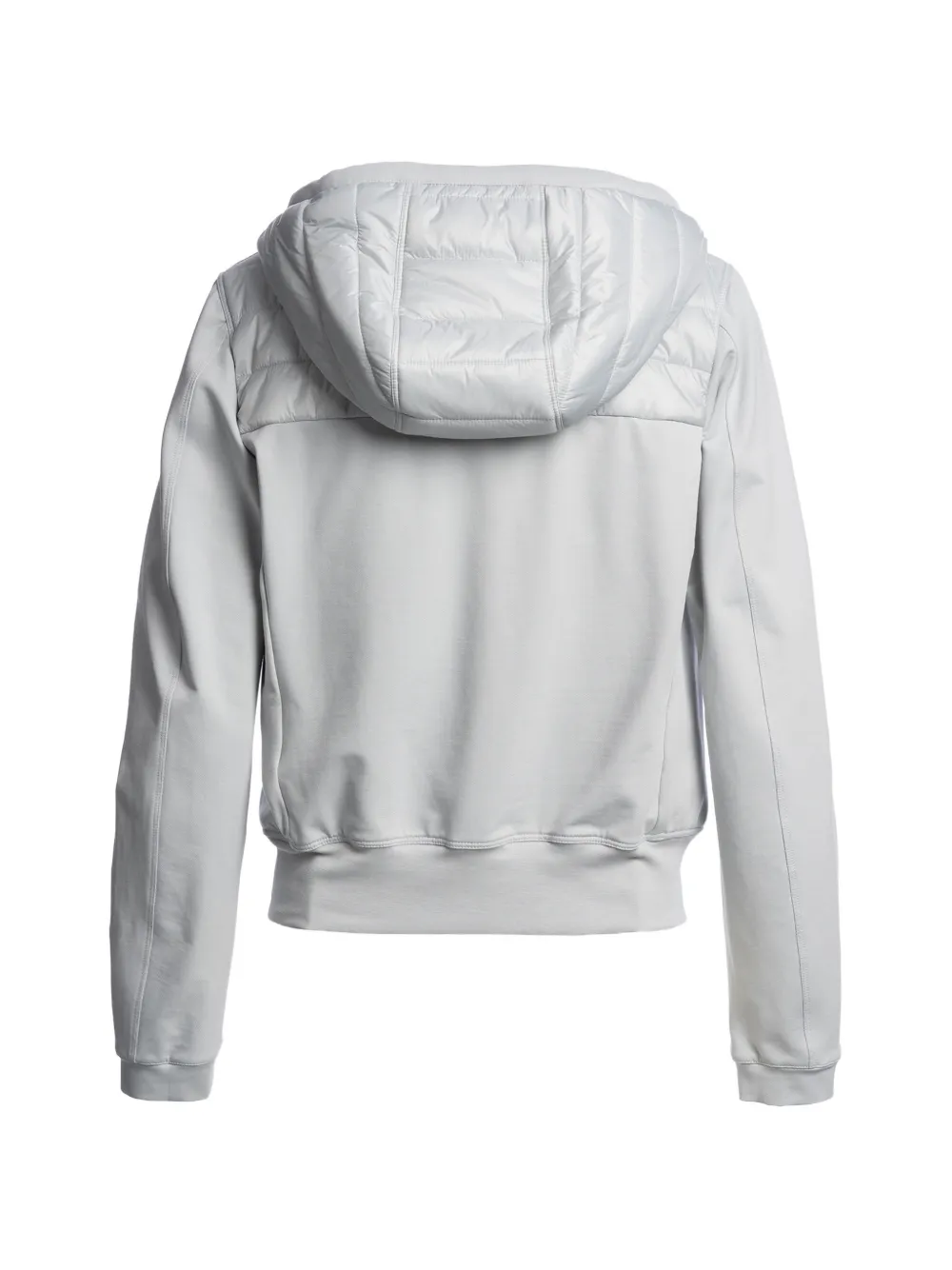  Parajumpers Caelie Hooded Quilted Jacket - Grey 