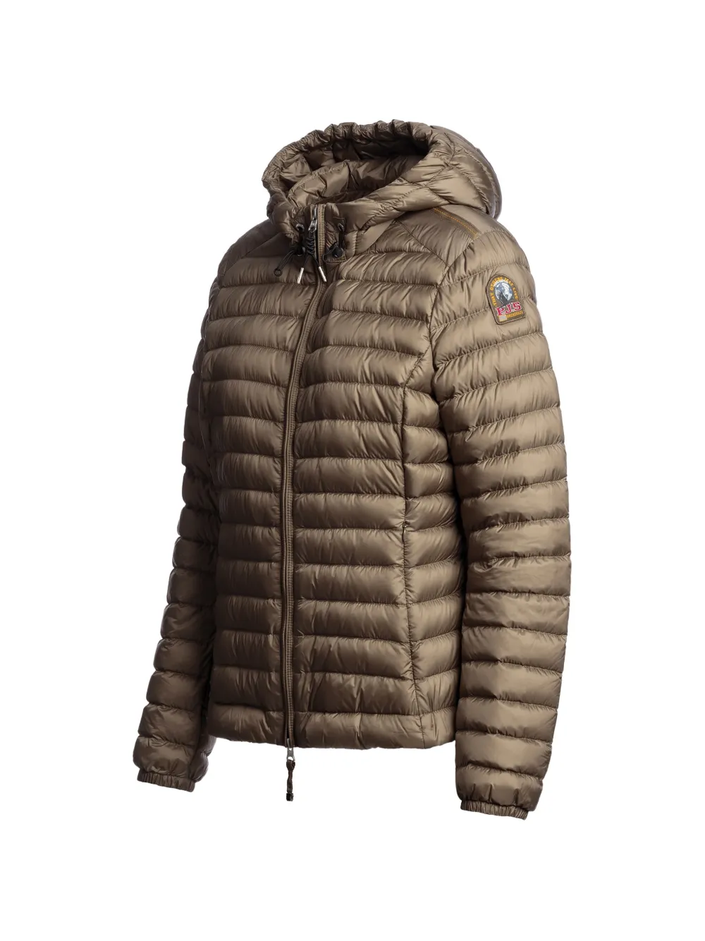  Parajumpers Genie Hooded Puffer Jacket - Brown 