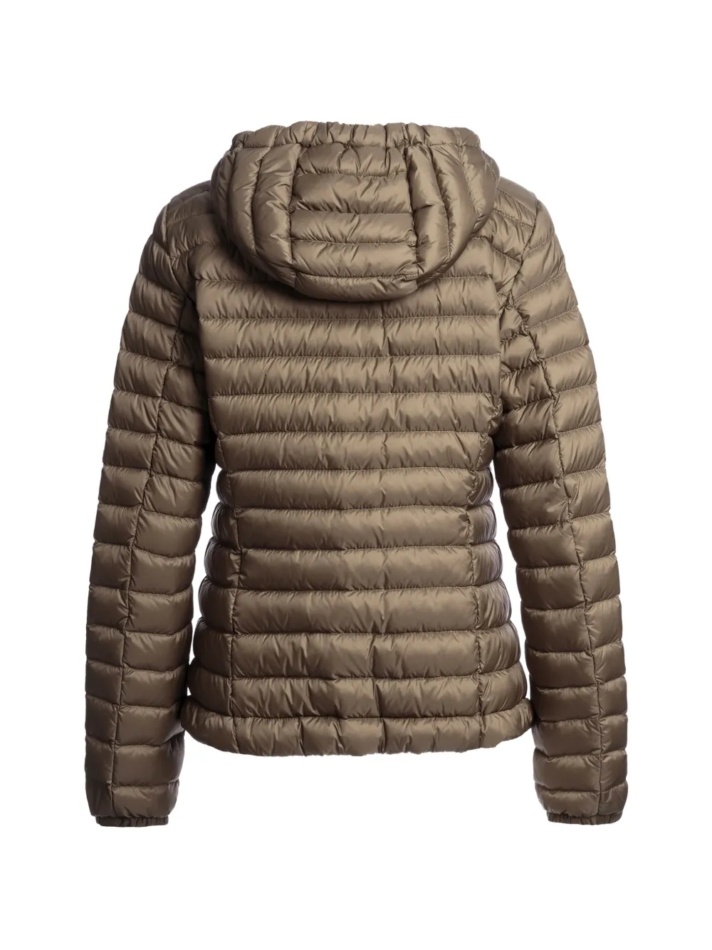 Parajumpers Genie Hooded Puffer Jacket - Brown 