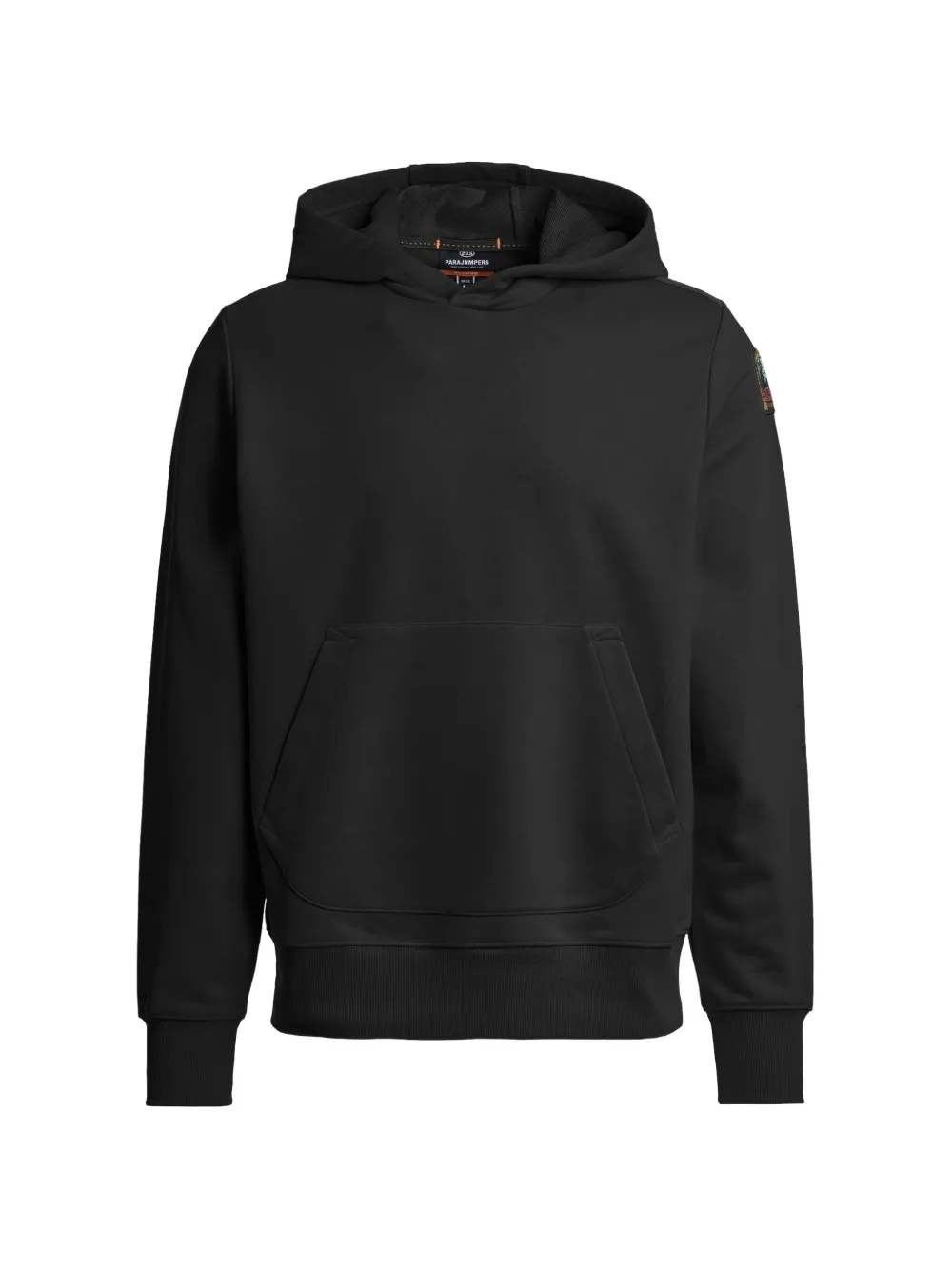 Parajumpers logo-patch hoodie - Nero