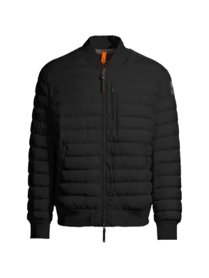 Parajumpers Wes パッチ ボンバージャケット WES - BOMBER JACKET BLUE